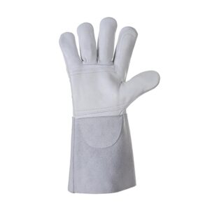 Complete Grain Leather Welding Glove with Extra Reinforcement on Palm