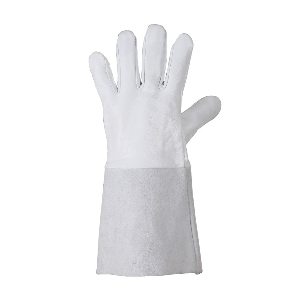 Complete Grain Leather Welding Glove with Extra Gripping Comfort - Image 2