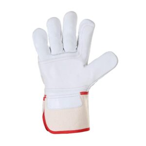 Top Cow Grain Canadian Riggers Glove with Grain Reinforcement on Palm and Show Finger