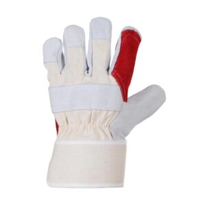 Top Split Canadian Rigger Glove with Split Reinforcement on Palm and Show Finger