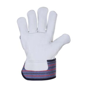 Standard Grain Canadian with Red Blue Stripped Cuff Back