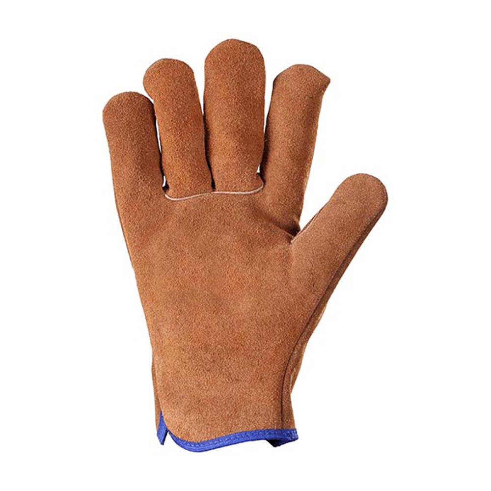 Top Quality, 3 Tips Designed Brown Cow Split Assembly Glove