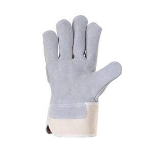 Premium Quality, Water Repellent Cow Split Canadian Riggers Glove